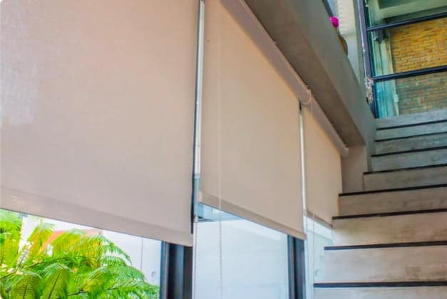 Blinds Along Stairs — Window Coverings in Bundaberg, QLD