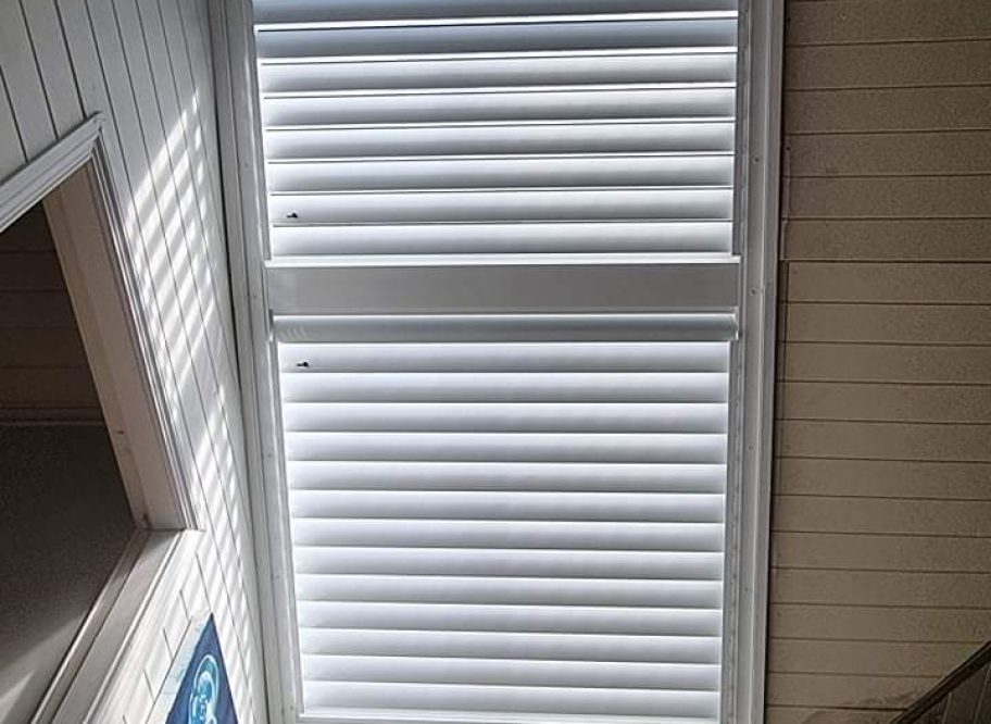 Aluminium Shutters Installed in the Roof — Window Coverings in Bundaberg, QLD